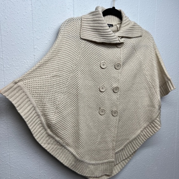 Pretty Rebellious Double Breasted Pocho Womens Small Cozy Comfortable Capsule - Picture 5 of 11